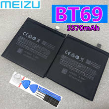 Meizu-batería Original BT69 para Meizu BT69, 3570mAh, baterías de teléfono de alta calidad 2024 - compra barato