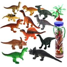 12 pces mini jogo do dinossauro do pvc conjunto, sortidas realista pequeno dinossauro figura modelo de brinquedo para crianças e crianças-colorido 2024 - compre barato