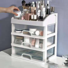 Caixa organizadora de gavetas para mesa, para armazenamento de maquiagem, produtos domésticos 2024 - compre barato