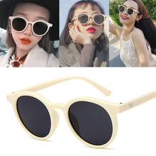 WarBLade Rodada Círculo Óculos De Sol Das Mulheres Retro Vintage Óculos de Sol Para As Mulheres Designer de Marca Óculos De Sol Feminino Oculos 2024 - compre barato