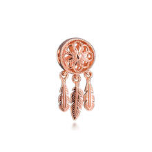 Authentic 925 Silver Jewelry Spiritual Dreamcatcher Charm Fits European Charms Bracelets Woman DIY Beads For Jewelry Making 2024 - buy cheap