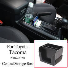 Car Central Console Compartment Storage Box Multifunction Storage Box Phone Tray Accessories Plastic for Toyota Tacoma 2016-2020 2024 - buy cheap