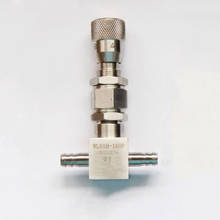 Válvula de ajuste Micro tipo Pagoda, aguja de acero inoxidable, válvula de regulación de flujo recto/válvula de regulación de flujo de ángulo 2024 - compra barato