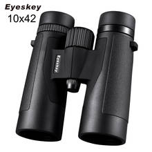 Бинокль Eyeskey HD 10X42, многоцветный оптический мощный телескоп BAK4 для улицы, охоты, концерта, подарка для детей и взрослых 2024 - купить недорого