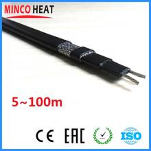30~100m 220V Water Pipe Freeze Protection Self Regulating Heating Cable Width 14mm Heating Wires 2024 - buy cheap