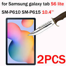 Protector de pantalla de vidrio templado para Samsung galaxy tab S6 lite 10,4, S5E, S4, S3, S2 S 8,0, 8,4, 10,1, 10,5, películas protectoras, 2 uds. 2024 - compra barato