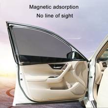 Proteção contra o sol para janela lateral do carro magnético, malha de tecido, proteção uv, para automóveis, acessórios externos 2024 - compre barato