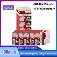 50pc brand For Eaxell cr2025 ECR2025 BR2025 DL2025 KCR2025 LM2025 3v button cell coin lithium batteries for watch 2024 - buy cheap
