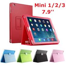 7.9'' Folio Stand Coque for iPad mini 2 mini 3 Case Magnetic Smart Flip PU Leather A1432 A1455 A1490 for iPad mini 123 Cover 2024 - buy cheap