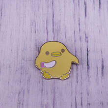 Weeby cuchillo pato esmalte Pin Spirited Away broche Studio Ghibli joyería meme basura regalo 2024 - compra barato