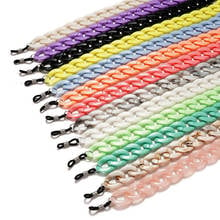 Fahsion Acrylic Sunglasses Chains Glasses Chain Straps Necklace Chunky Lanyards Candy Color Neck Eyeglasses Holder Cord 2024 - buy cheap