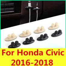 line card wiring buckle cable clamp driving recorder line buckle car line card fixed For Honda Civic 2016-2018 10th Gen Sedan 2024 - buy cheap