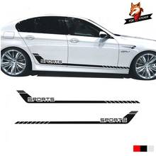 Car Racing Stripes Sports Lower Door Panel Decal Gloss Auto Side Car Sticker for 5 Series Side Sticker Car Styling 2024 - buy cheap