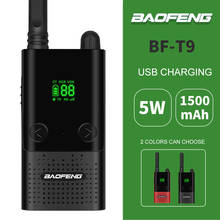 Baofeng-walkie-talkie BF-T9 de 5W, Radio de 2 vías, CB, Ham, BF, T9, FM, transceptor, estación de Radio portátil para caza, 400-470MHz 2024 - compra barato