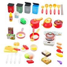Pretend Play Toys Funny Cooking Kitchen Garbage Sorting Simulation Playset Garbage Classification Toy Set For Children 2024 - buy cheap
