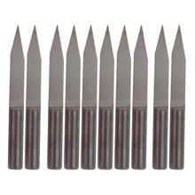 10Pcs 30 Degree 0.7mm Carbide Engraving Bits CNC Router Tool for PCB Board 2024 - buy cheap