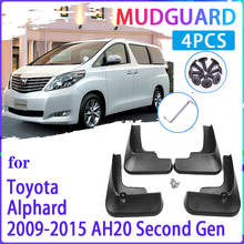 Car Mud Flaps for Toyota Alphard AH20 2009~2015 2010 2011 2012 2013 2014 Mudguard Splash Guards Fender Mudflaps Auto Accessories 2024 - buy cheap