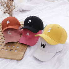 Alphabet Baseball Caps For Men Cap Children's Baseball Cap Children's Hat Wild Children's Hat Women Hat Snapback Casual Cap 2024 - купить недорого