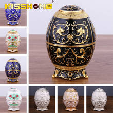 10*7.5CM Willow European Style Automatic Toothpick Box Fashion Egg Metal Vintage Toothpicks Holder Toothpick Dispenser Boxes 2024 - buy cheap
