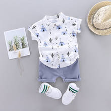 1-4 Years Infant Baby Boys Clothes Set Cartoon T-shirt Tops+shorts Summer Newborn Casual Outfits 2022 Unisex Kids Clothing 2024 - buy cheap