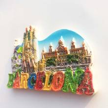 Barcelona Malamute fridge magnets  collection souvenir 2024 - buy cheap