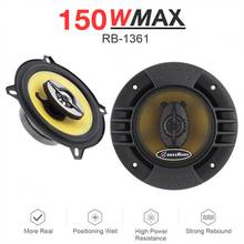 Altavoces coaxiales universales de 5 pulgadas para coche, 2 unidades, Audio estéreo, frecuencia de rango completo, HiFi, sistema de Audio modificado 2024 - compra barato