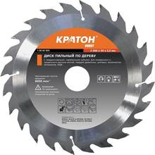 Saw blade for wood Kraton HOBBY 180 x 20 2.2 mm, 24T (1 06 02 021) saw Tools 2024 - buy cheap