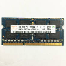 Hynix ddr3 rams 4GB 2RX8 PC3-12800S-11 DDR3 4GB 1600MHz 1.5V laptop memory used in good conditon 2024 - buy cheap