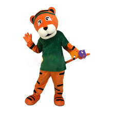 Cartoon Doll Costume Orange Tiger Mascot Costume Custom Cosplay Costume Animal Holiday Christmas 2024 - buy cheap