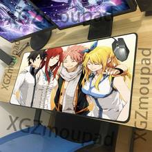 XGZ Comic Cute Girl Custom Large Computer Table Mat Speed Exquisite Black Lock Edge Fairy Tail Mouse Keyboard Pad Non-slip Xxl 2024 - buy cheap