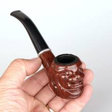 Old Retro Classic Bakelite Pipe Resin Chimney Filter Long Smoking Pipes Tobacco Pipe Portable Creative Smoking Pipe 2024 - buy cheap