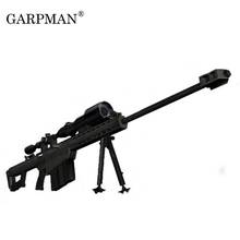 1:1 Barrett M82A1 Sniper Rifle  Gun Paper Model Weapon Magazine 3D Papercraft Puzzles Toy 2024 - buy cheap