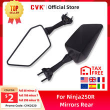 CVK Mirrors Rear View Mirror Inverted For Kawasaki Ninja250R EX250 K8F Motorcycle Accessories 2024 - buy cheap