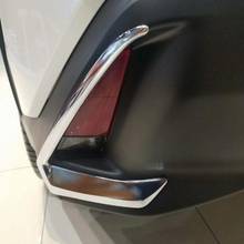 car styling accessories for lexus ux200 ux250h ux260h 2019 2020 chrome rear foglight cover trim scuff plate protector sticker 2024 - buy cheap