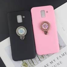 Diamond Stand Case for Samsung Galaxy A3 2016 A5 2017 A6+ A7 2019 A8 Plus 2018 A9S A9 Star Lite Bee Pearl Holder Cover 2024 - купить недорого