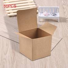 50 pcs Various sizes Kraft Paper Packing Gift Boxes, DIY Candy/Wedding/Party/Crafts/Gifts/Candy Storage Boxes Brown Aircraft Box 2024 - buy cheap