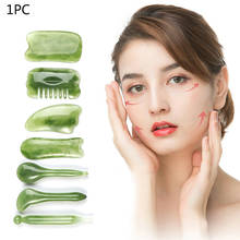 Tablero Gua Sha de piedra Natural para masaje Facial, tablero de medicina china, herramienta de raspado, masaje corporal de relajación, cuidado corporal, 1 ud. 2024 - compra barato