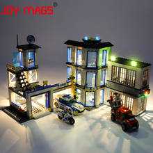 JOY MAGS только набор светодиодных ламп для 60141 городская серия-полицейский набор освещения для станции, совместимый с 02020 39058 10660 без блоков Модель 2024 - купить недорого