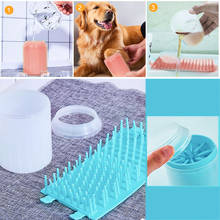 Dog Paw Cleaner Cup Soft Silicone Combs Portable Outdoor Pet towel Foot Washer Paw Clean Brush Quickly Wash Foot Cleaning Bucket 2024 - buy cheap