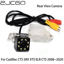 Zjcgo-câmera de estacionamento com visão noturna, para estacionamento do carro, à prova d'água, visão noturna, para cadillac cts srx xts elr resistente 2008 ~ 2020 2024 - compre barato