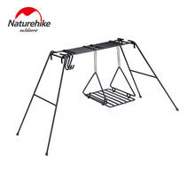 Naturehike Iron rack portable outdoor barbecue picnic rack hanging pot bracket campfire rack 2024 - buy cheap