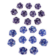 20x dados poliédricos d20 diques placa de jogo 22mm festa jogo jogo jogo de tabuleiro jogo digital diques 2024 - compre barato