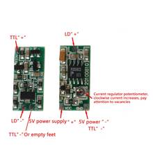 Placa controladora de diodo láser, suministro de circuitos integrados de 50-300mA, 635nm, 650nm, 808nm, 980nm, TTL 2024 - compra barato