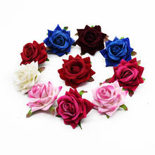 30/50pcs Artificial Flowers Wedding Decorative Wreath Bridal Accessories Clearance Christmas Home Decorations Brooch Fake Roses 2024 - buy cheap