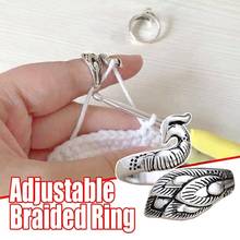 1pc Loop Knitting Tool Yarn Spring Guides Braided Knuckle Assistant Jacquard Needle Thimble Finger Sleeve Diy Sewing Accessories 2024 - buy cheap