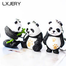 LXJERY 4 Styles Cute Panda Keychain Lovely Key Ring For Women Bag Charm Pendant Key Chain Gifts Jewelry 2024 - buy cheap