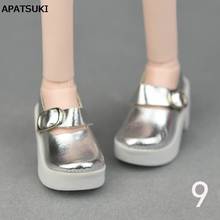 Sapatos da moda prata 6*2.5cm para boneca xinyi de 45-50cm, sapatos de salto alto para bonecas 1/4 bjd 1:4, acessórios de bonecas 2024 - compre barato