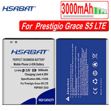 HSABAT 3000mAh Battery for Prestigio Grace S5 LTE PSP5551DUO PSP5551 PSP 5551 DUO 2024 - buy cheap