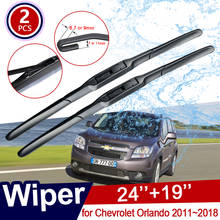 for Chevrolet Orlando 2011~2018 2012 2013 2014 2015 2016 2017 Car Wiper Blades Window Windscreen Windshield Brushes Accessories 2024 - buy cheap