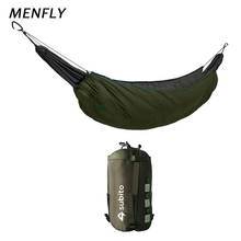 MENFLY Bivouac-cubierta térmica individual de algodón para acampar, hamaca aislante para dormir, colcha para Otoño e Invierno 2024 - compra barato